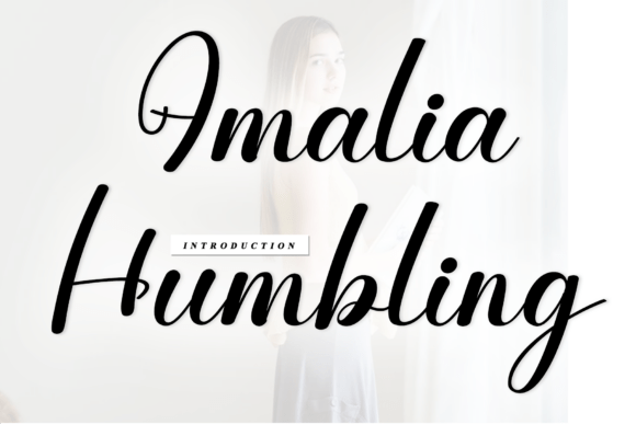 Amalia Humbling: A Handwritten Font for Authentic Design