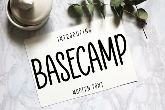 Basecamp: A Handwritten Font for Designs That Flourish