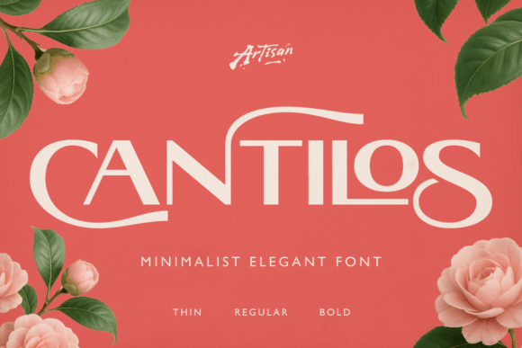 Cantilos: A Serif Font for Soft, Luxurious Branding