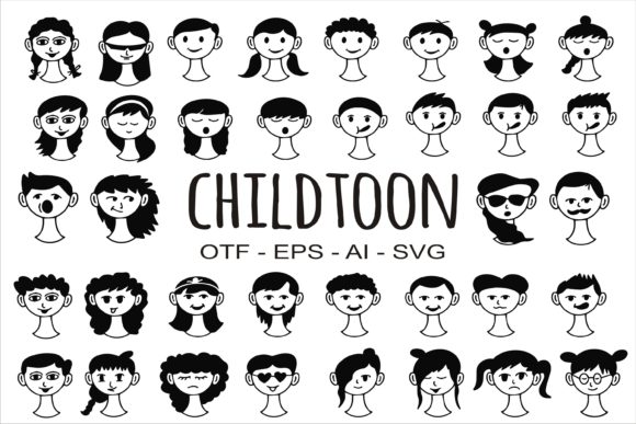 Childtoon: The Dingbats Font That Sparks Creativity