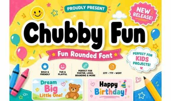 Chubby Fun: A Font That Brings Personality to Every Project