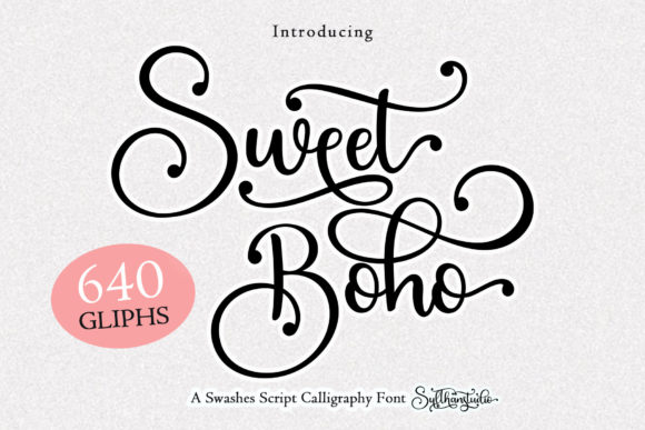 Embrace Effortless Charm: Designing with the Sweet Boho Typeface