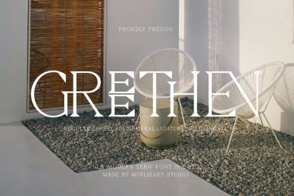 Grethen: The Modern Serif Redefining Architectural Authority