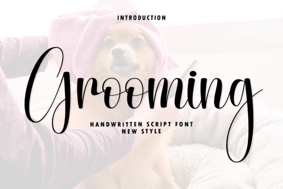 Grooming: The Modern Script Font for Elegant Design