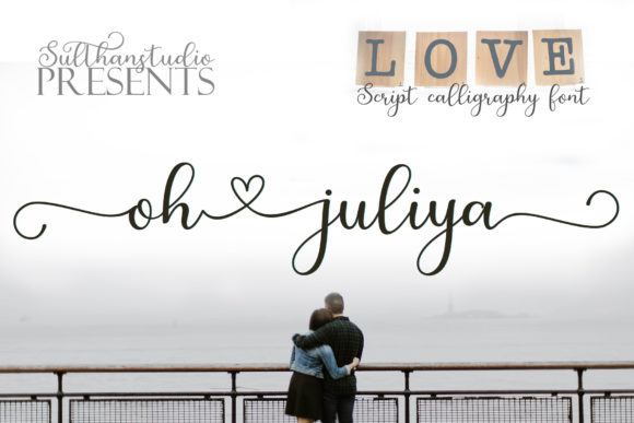 Oh Juliya: The Script Font with a Heart for Your Projects