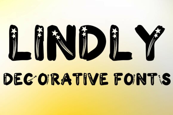 Sparkle and Style: The Magic of Lindly Decorative Stars Font