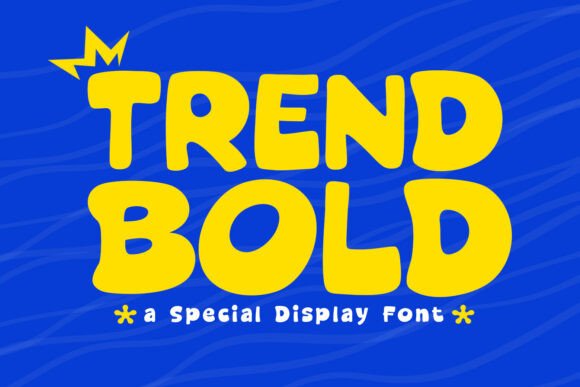 Trend Bold: The Modern Display Font That Makes Designs Pop