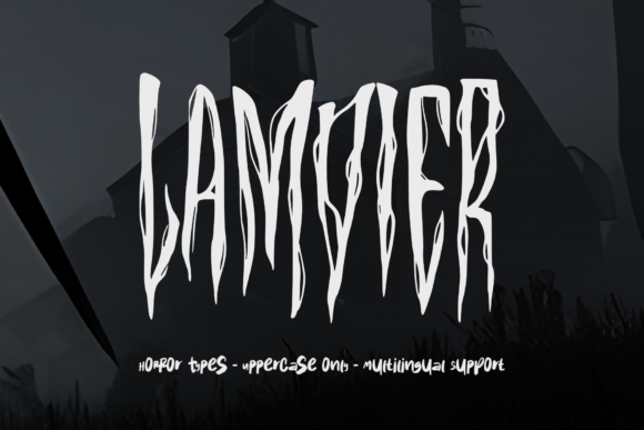 Unleash Pure Dread: The Lamvier Font for Horror Design