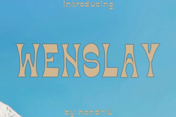 Wenslay: The Serif Font Blending Classic Elegance with Modern Luxury